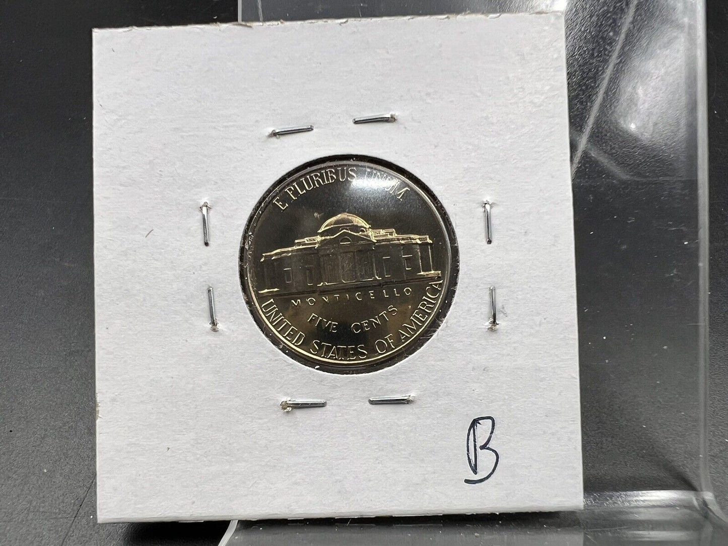 1961 P Jefferson Gem Proof Nickel Coin #B