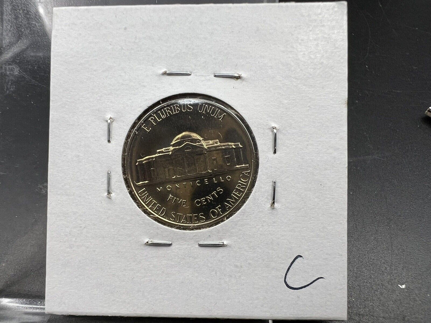 1961 P Jefferson Gem Proof Nickel Coin #C