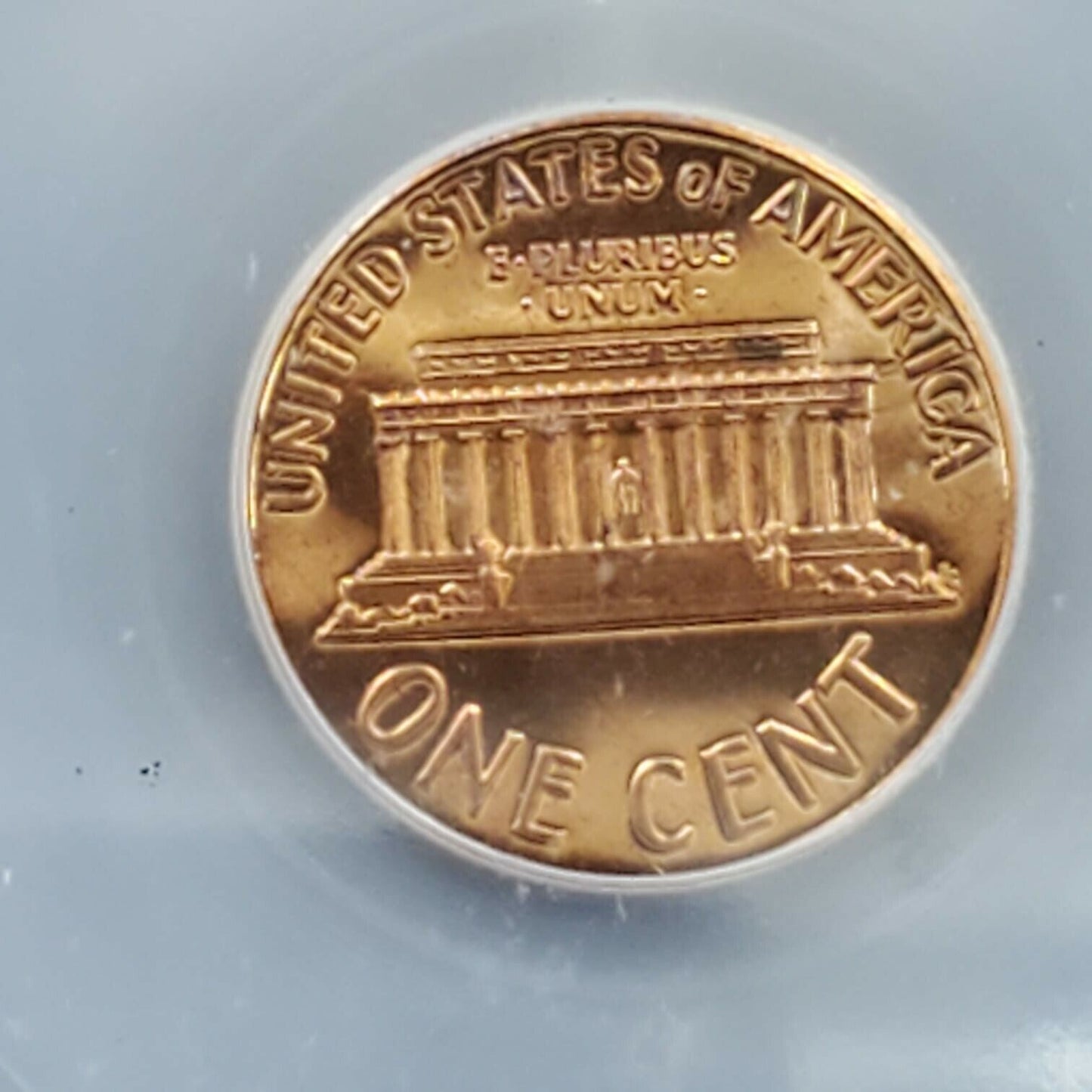 1970 S Lincoln Memorial Cent Penny Coin ICG PR69 Cameo Gem Proof Neat Toning