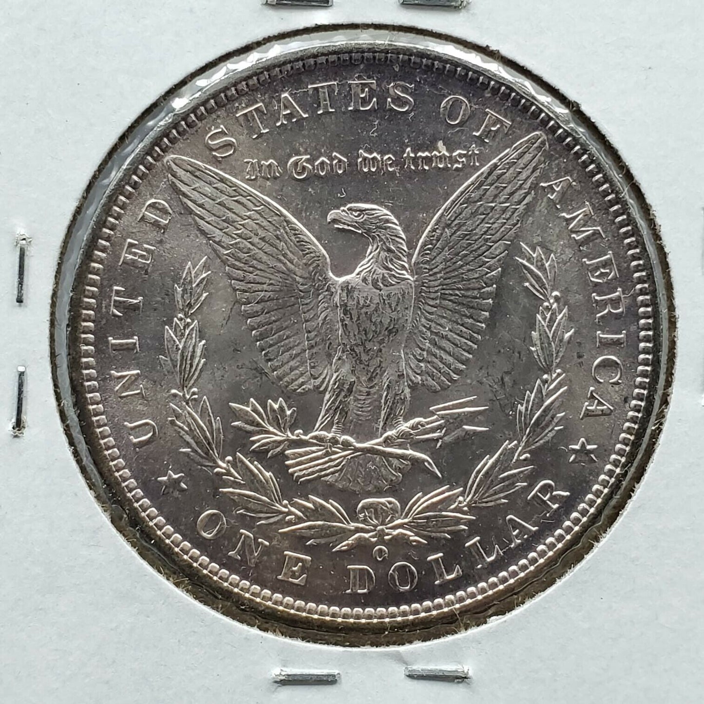 1899 O Morgan Silver Dollar Coin BU UNC Uncirculated Neat Toning Toner