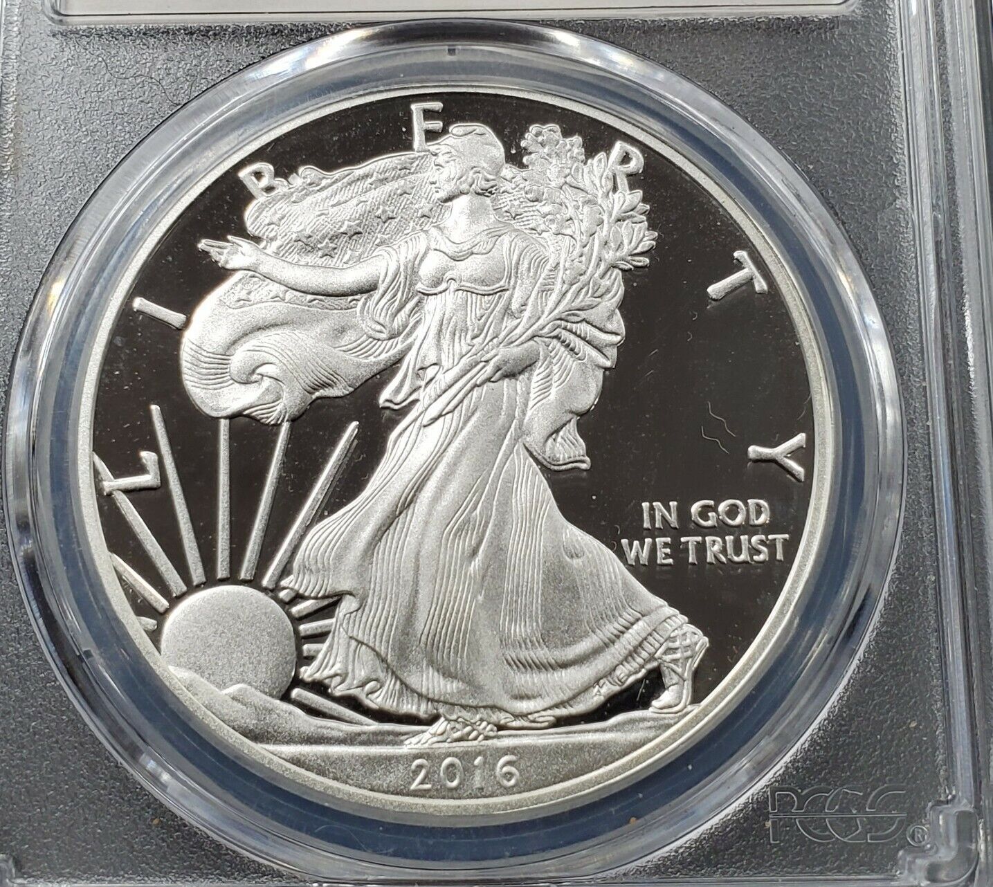 2016 W 1 OZ American 1oz .999 Eagle PCGS PR70 DCAM West Point WP Mint Hoard Slab