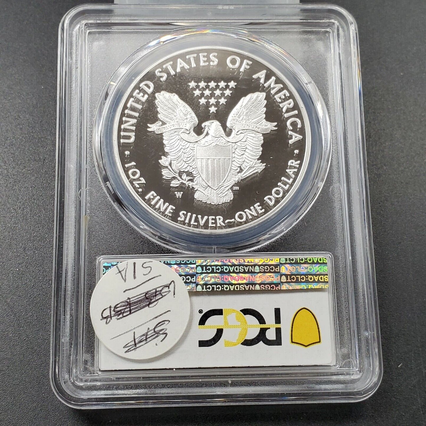 2016 W 1 OZ American 1oz .999 Eagle PCGS PR70 DCAM West Point WP Mint Hoard Slab