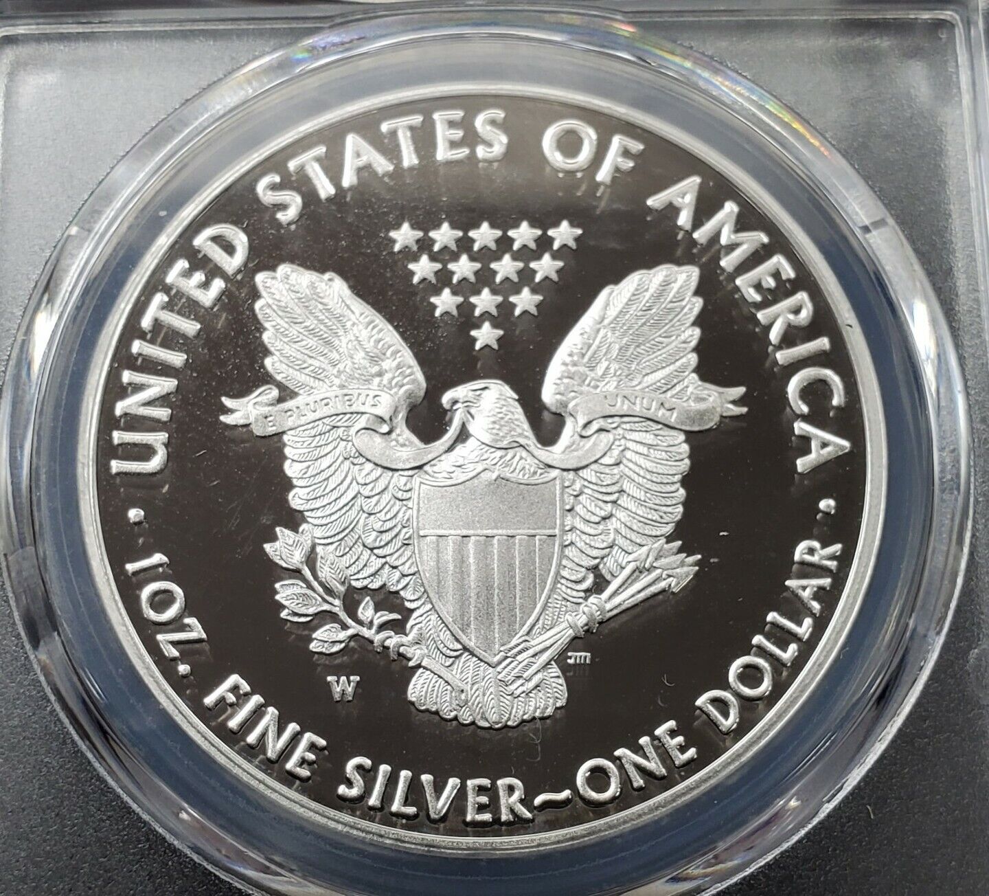 2016 W 1 OZ American 1oz .999 Eagle PCGS PR70 DCAM West Point WP Mint Hoard Slab