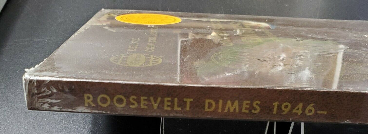 BRAND NEW IN ORIGINAL WRAPPER Whitman Deluxe Coin US Dime Folder ANTIQUE
