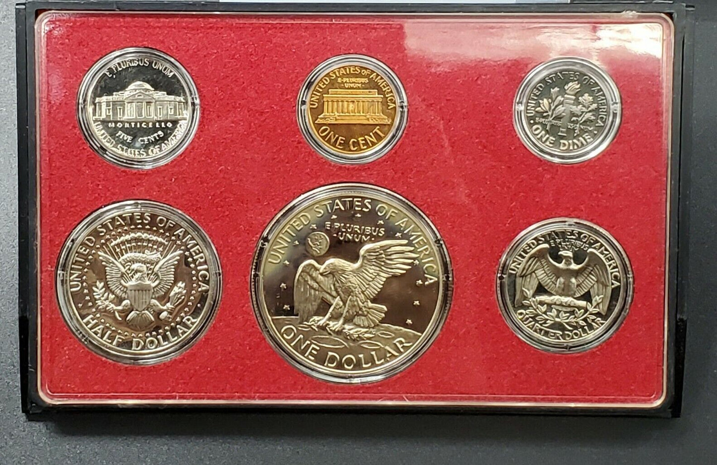 1974 S US Proof Clad Coin Set OGP Combo Shipping Discounts RobinsonsCoinTown