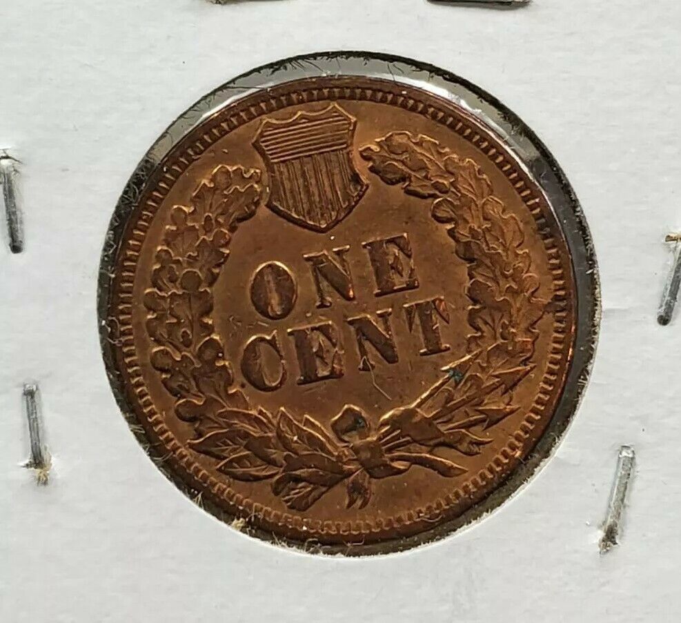 1903 Indian Head Cent Penny Nice coin Coin XF / AU Extra Fine Quest Color