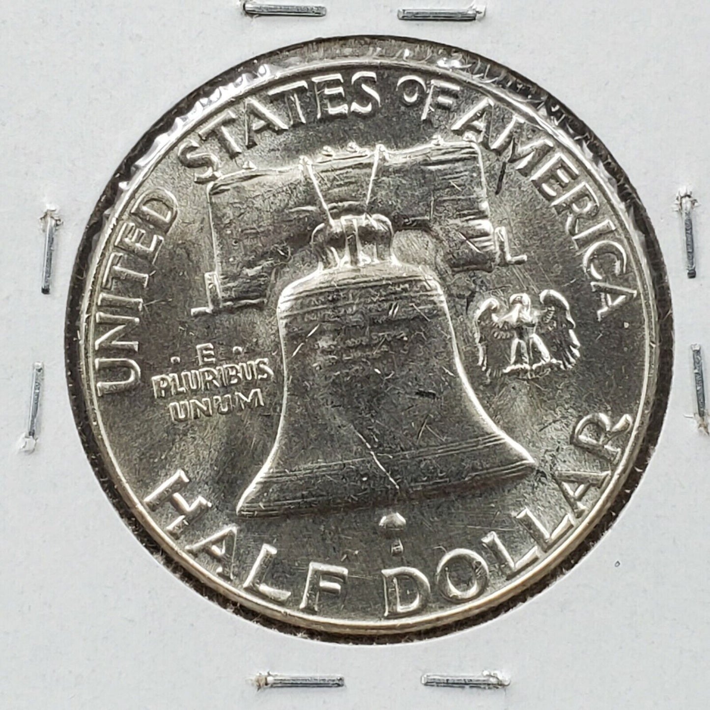 1956 P Franklin Silver Half Dollar Coin CH BU UNC UNC FS-401 Bugs Bunny Variety