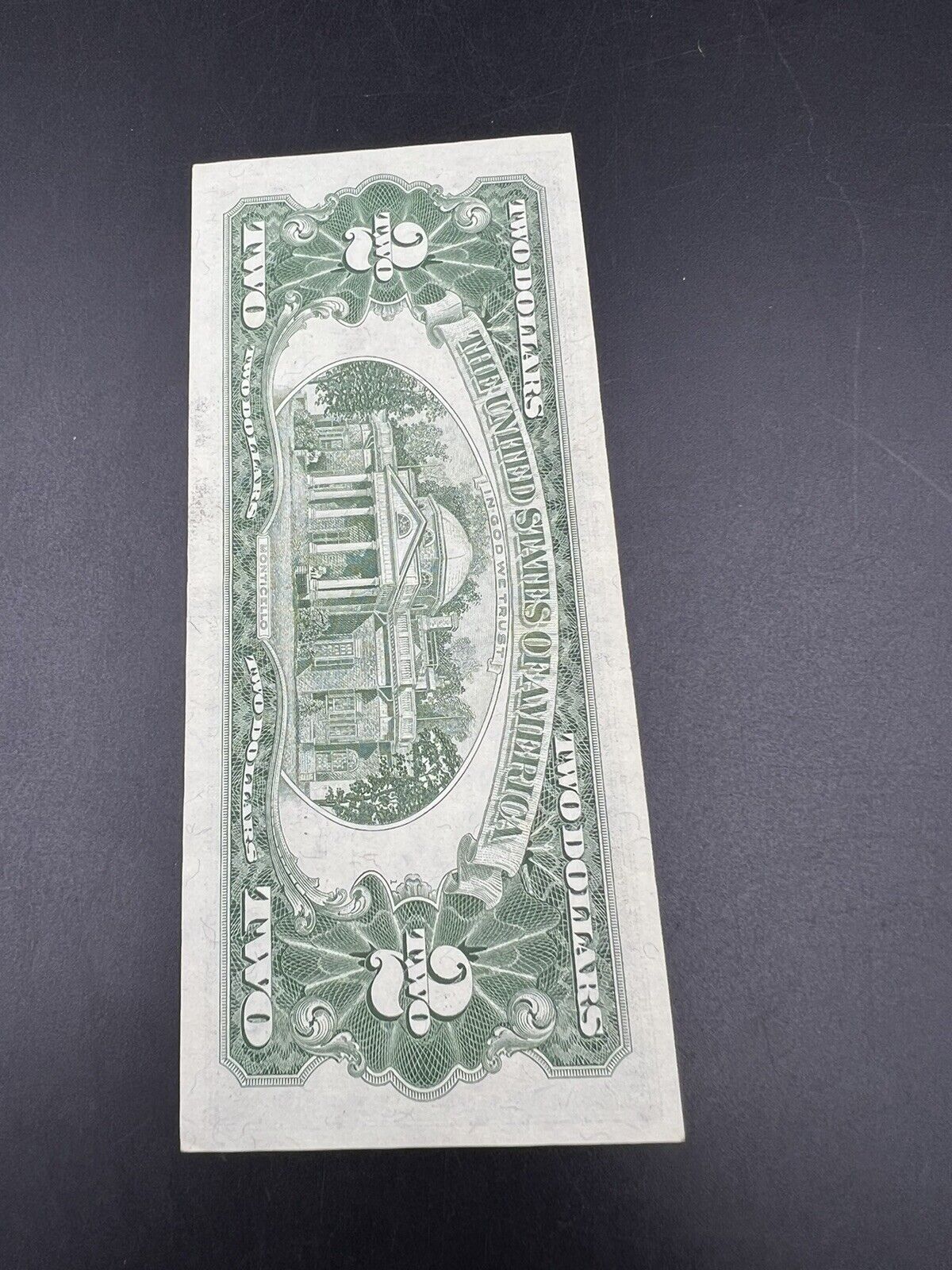 1963 $2 United States Currency Legal Tender Birthday Note 11 23 93 CH UNC