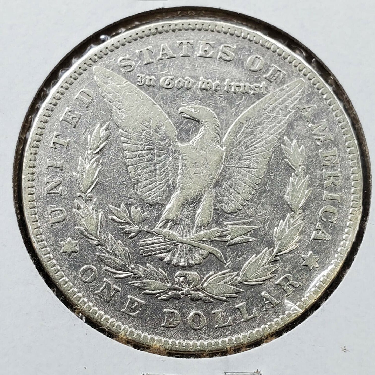 1878 P Morgan Silver Eagle Dollar Coin TRIPLE EYE XF CLEANED VAM-166 VARIETY VAM
