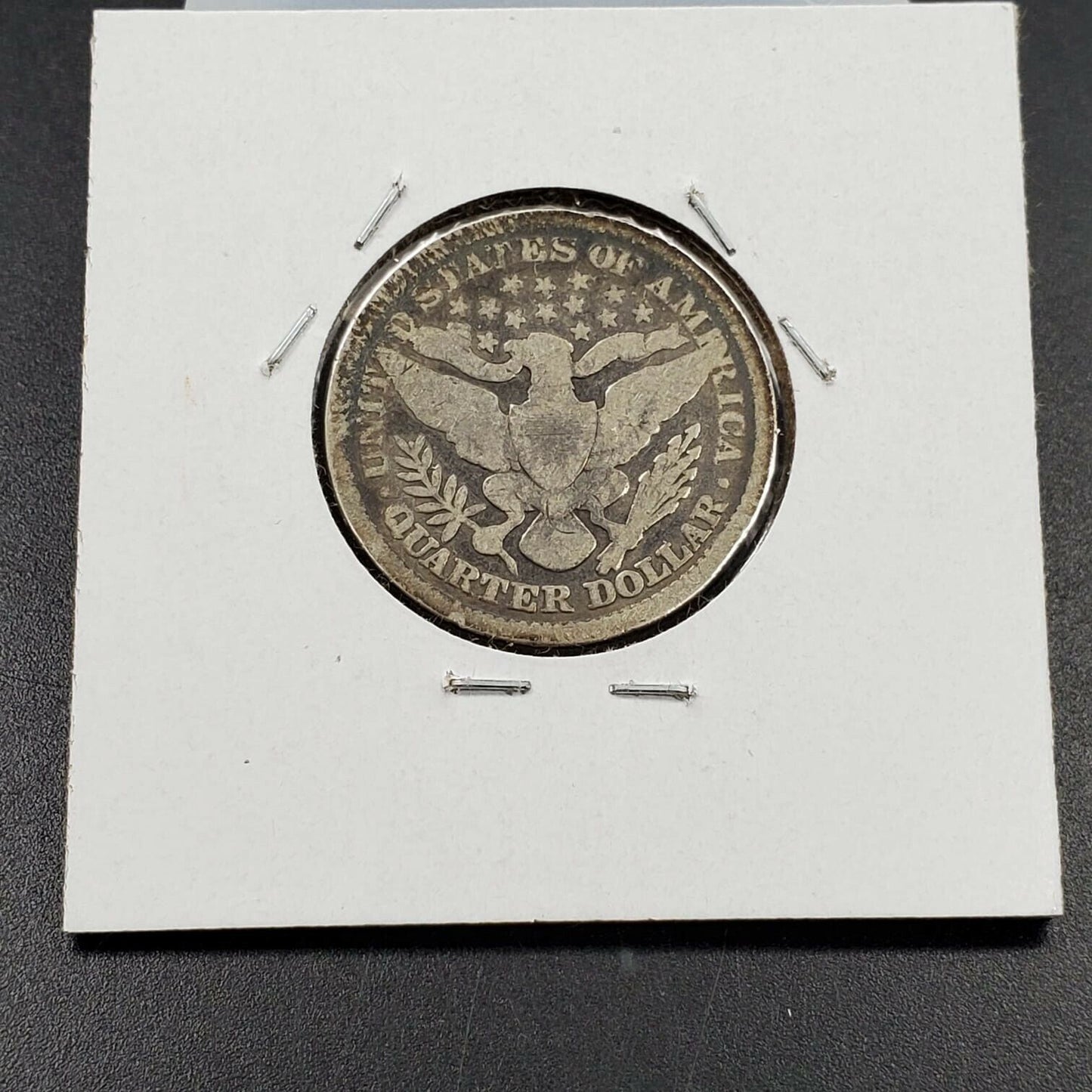 1899 P 25C Barber Silver Quarter Coin Choice Circulated