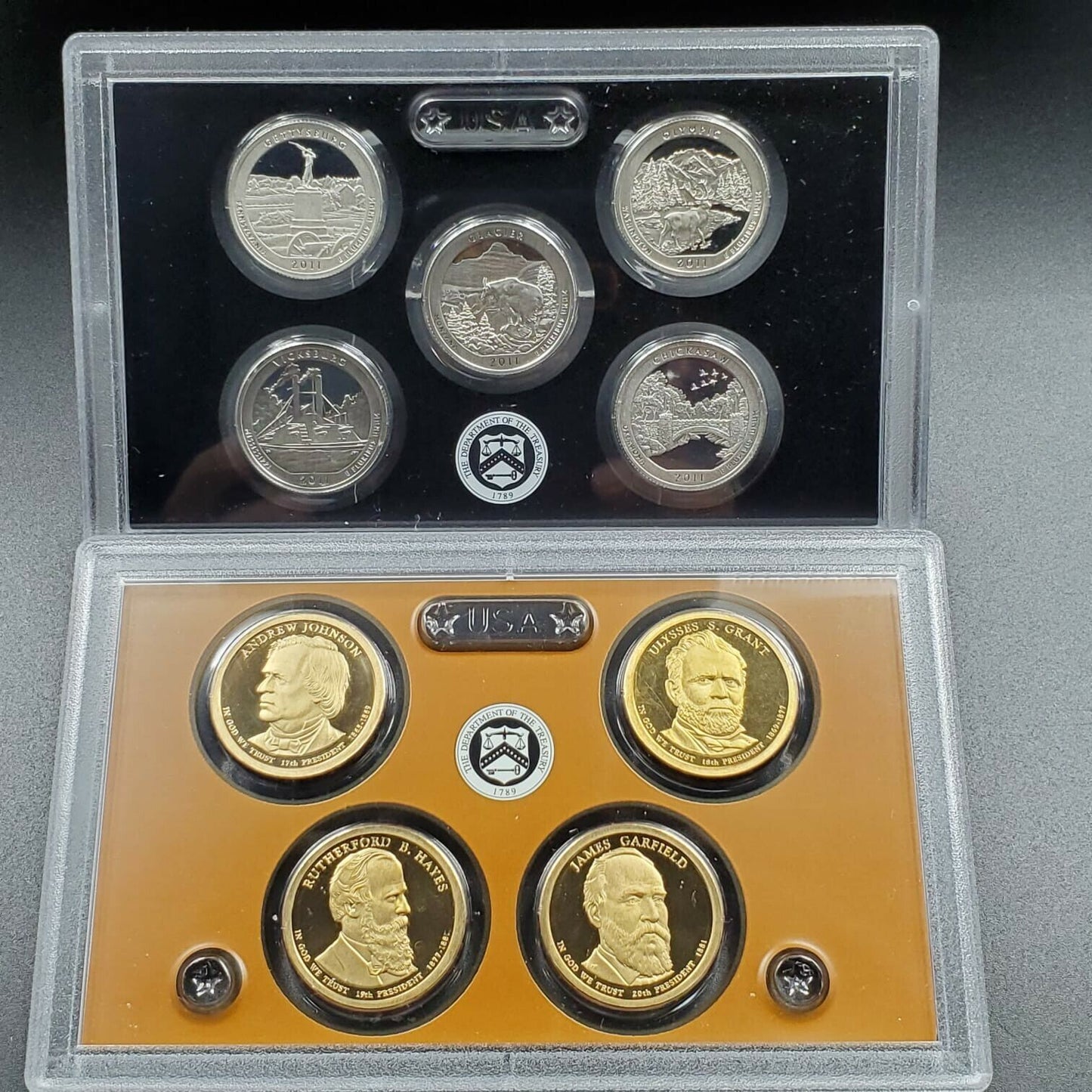 2011 S US Proof 90% Silver Coin Set OGP Combo Ship Discount RobinsonsCoinTown