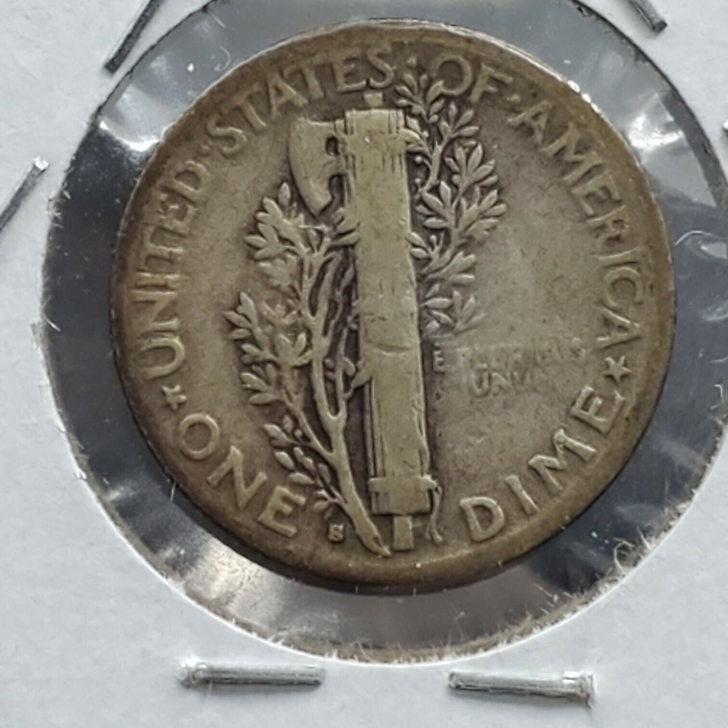 1945 s Mercury Dime MICRO S VARIETY SILVER COIN Choice VG / FINE