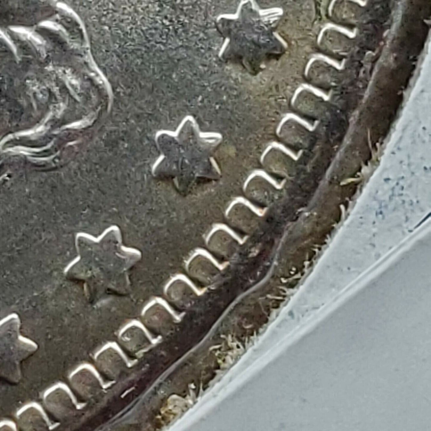 1882 O Morgan Silver Dollar Variety Coin AVG BU UNC VAM-17A Clashed Die & Crack