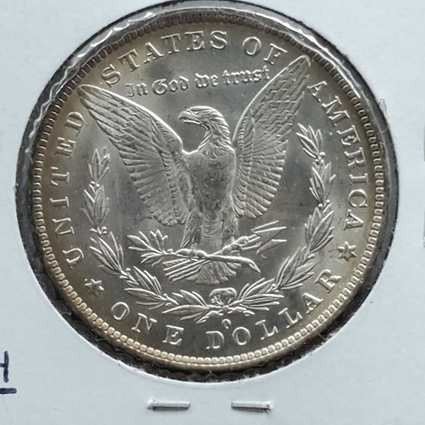 1882 O Morgan Silver Dollar Variety Coin AVG BU UNC VAM-17A Clashed Die & Crack