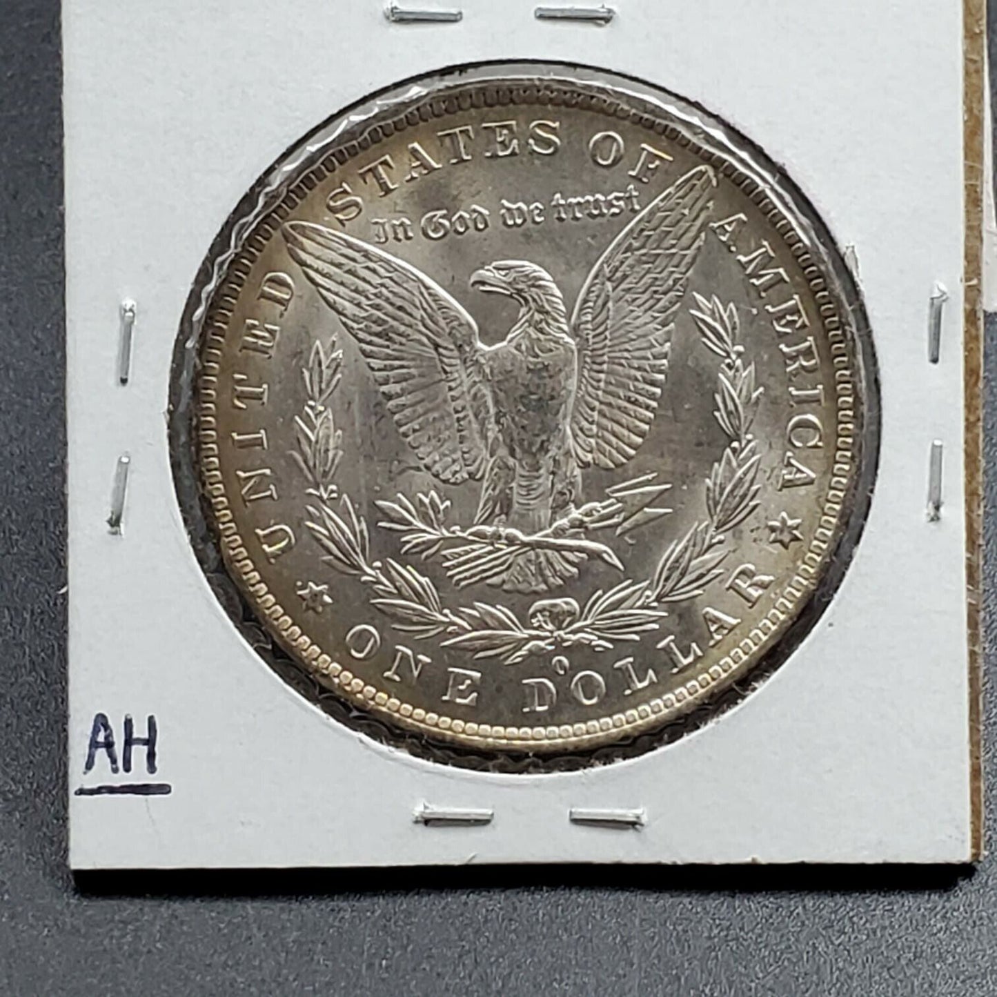 1882 O Morgan Silver Dollar Variety Coin AVG BU UNC VAM-17A Clashed Die & Crack