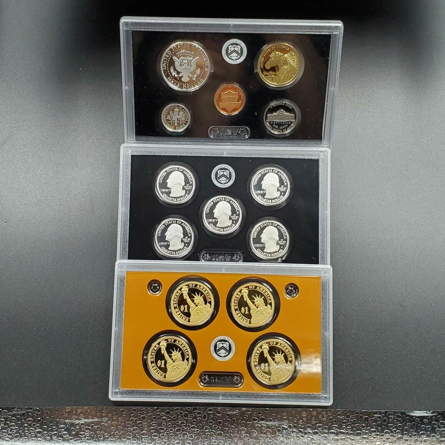 2012 S US Proof 90% Silver 14 Coin Set OGP Combo Ship Discount RobinsonsCoinTown