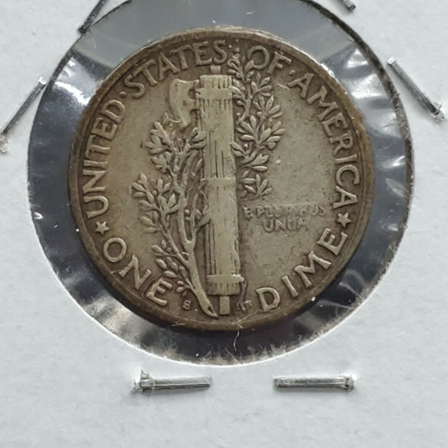 1945 s Mercury Dime MICRO S VARIETY SILVER COIN Choice VF Very Fine