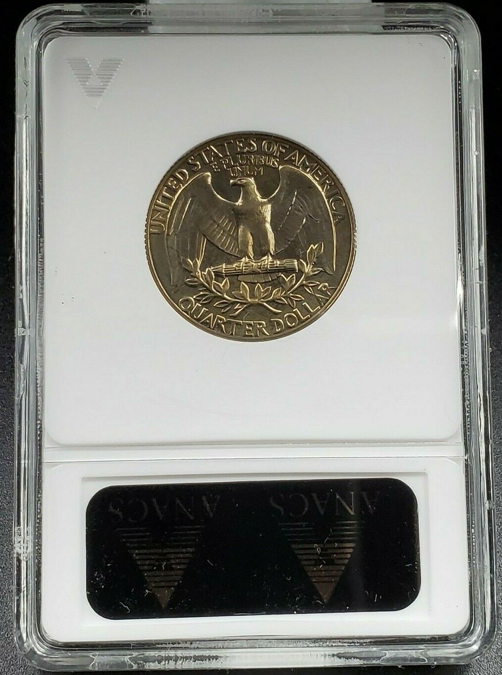 1974 S S/S Washington Quarter Variety Proof Coin RPM 001 DMR-004 PF68 Cam ANACS