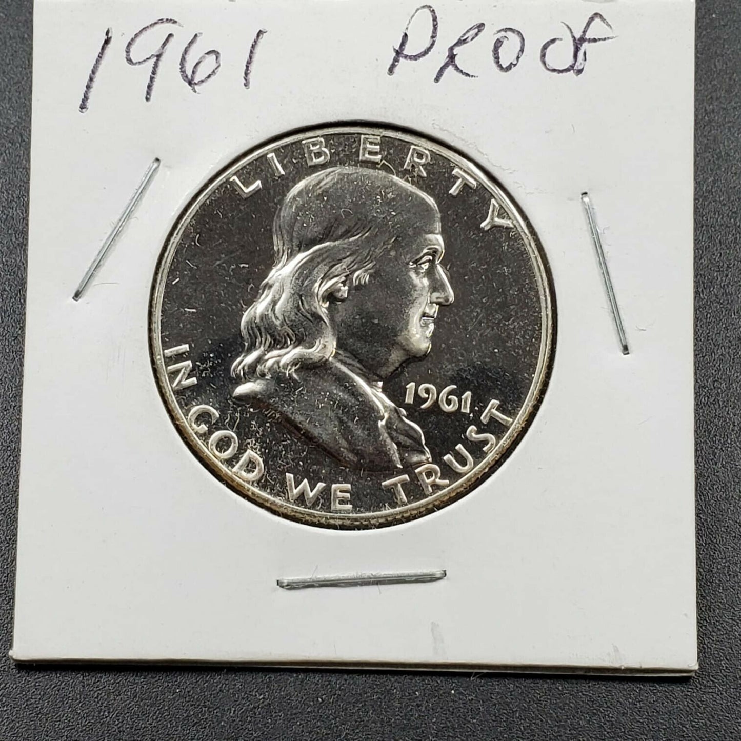 1961 P Franklin Silver Half Dollar Coin Choice Gem Proof