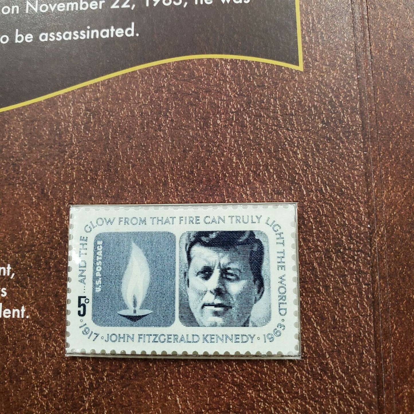 2015 Coin and Chronicles John F Kennedy JFK Set Coin & Medal OGP