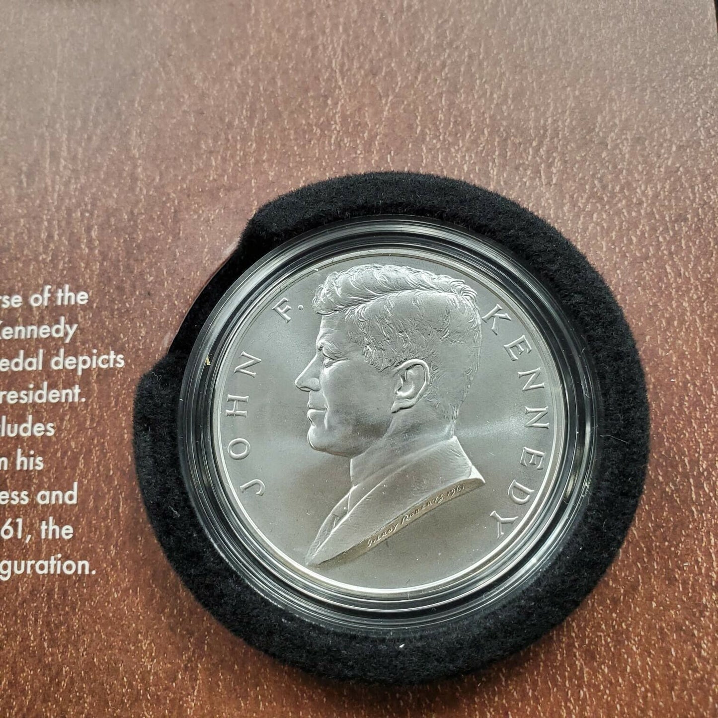 2015 Coin and Chronicles John F Kennedy JFK Set Coin & Medal OGP