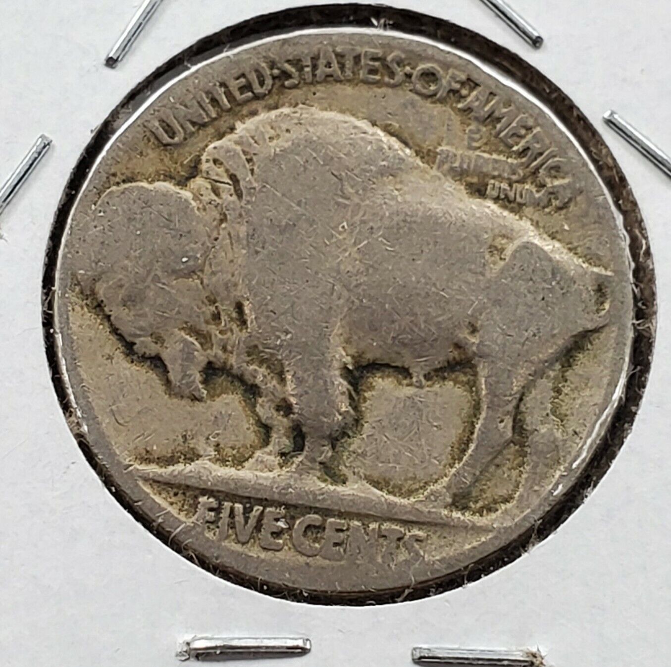 1920 P 5c Buffalo Indian Head Nickel 2 Feathers FS-401 Error Coin Variety