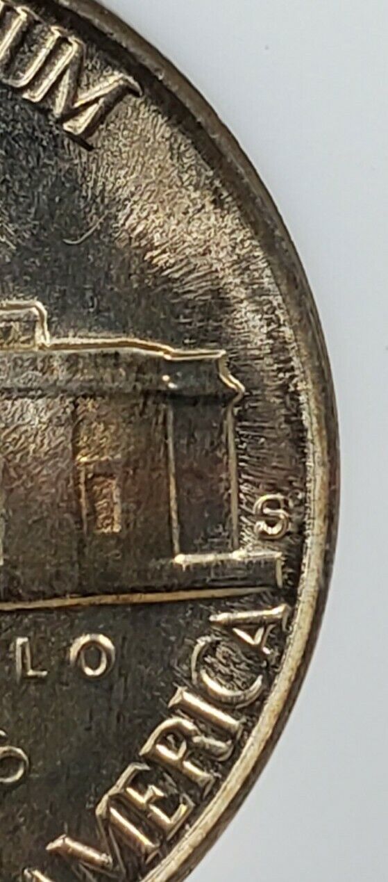 1953 S S/S Jefferson Nickel Coin ANACS MS65 Gem BU UNC RPM 006 DMR-007
