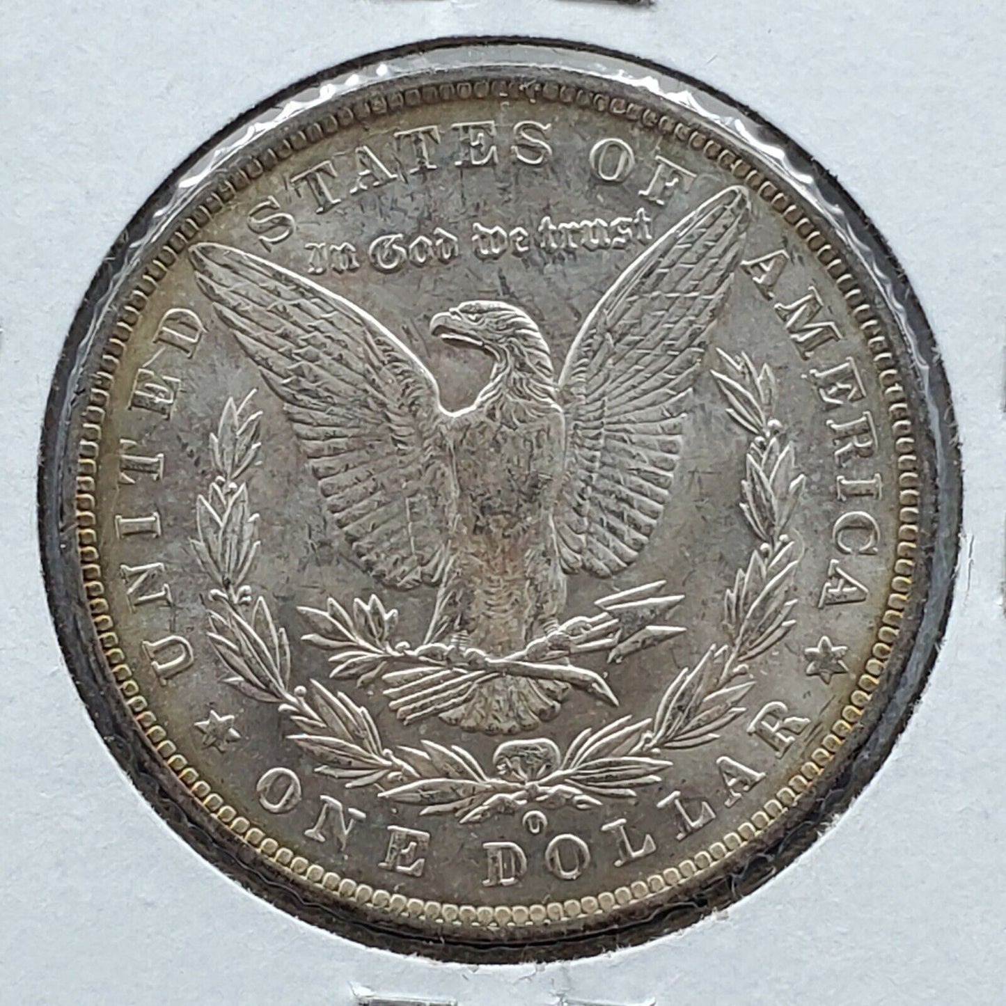 1885 O Morgan Silver Dollar Choice BU UNC Some Toning Nice Coin