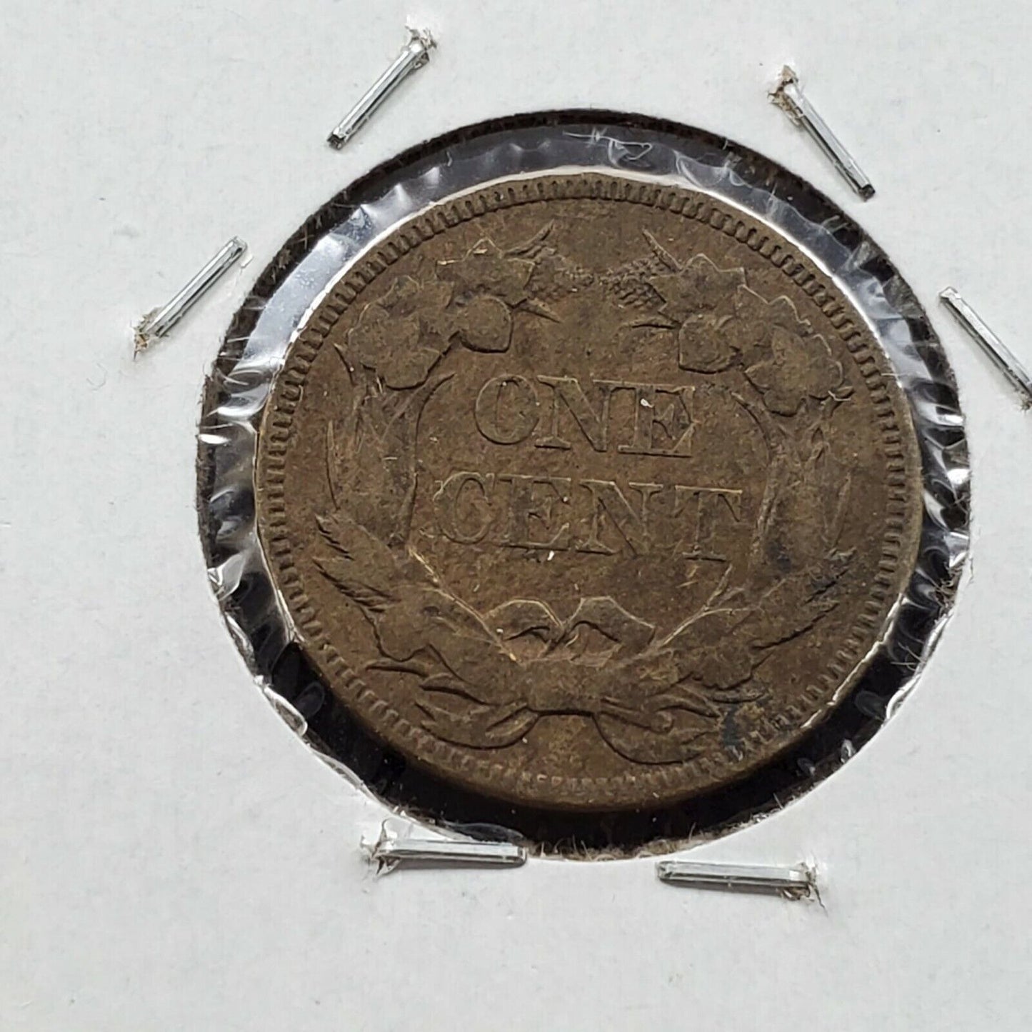 1857 of 1856 flying Eagle cent S-2 Snow 2 Type Of 1856 Obverse FS-401B Variety