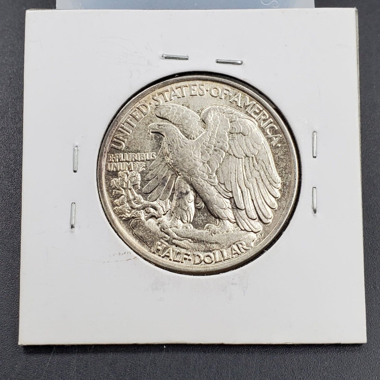 1943 P Walking Liberty Silver Half Dollar Coin Choice AU / UNC Some Toning