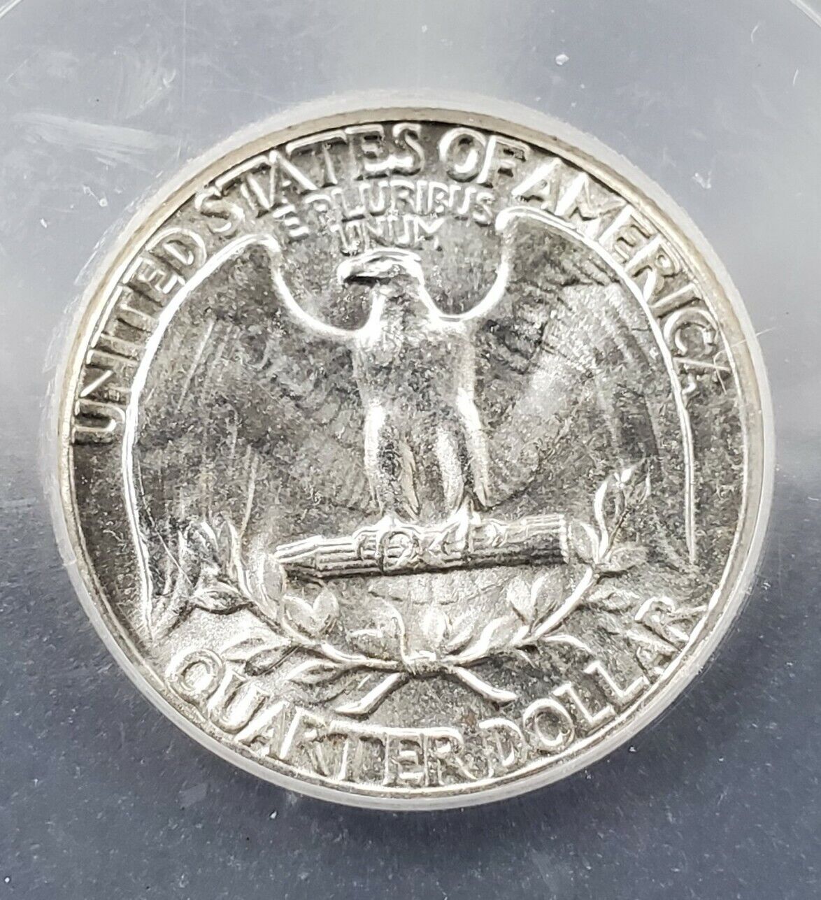 1963 P 25C Washington Quarter Silver Coin Business MS67 ICG Gem BU Toned