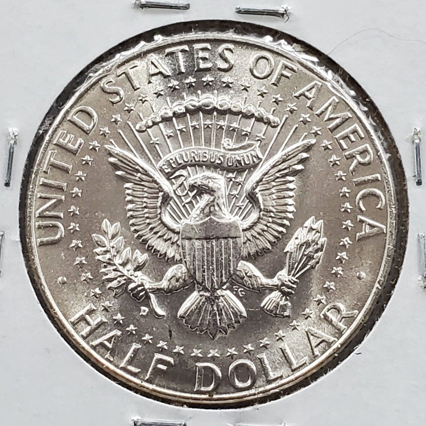 1964 D Kennedy 90% Silver Half Dollar Coin CH BU UNC DDO Double Die Obverse 2