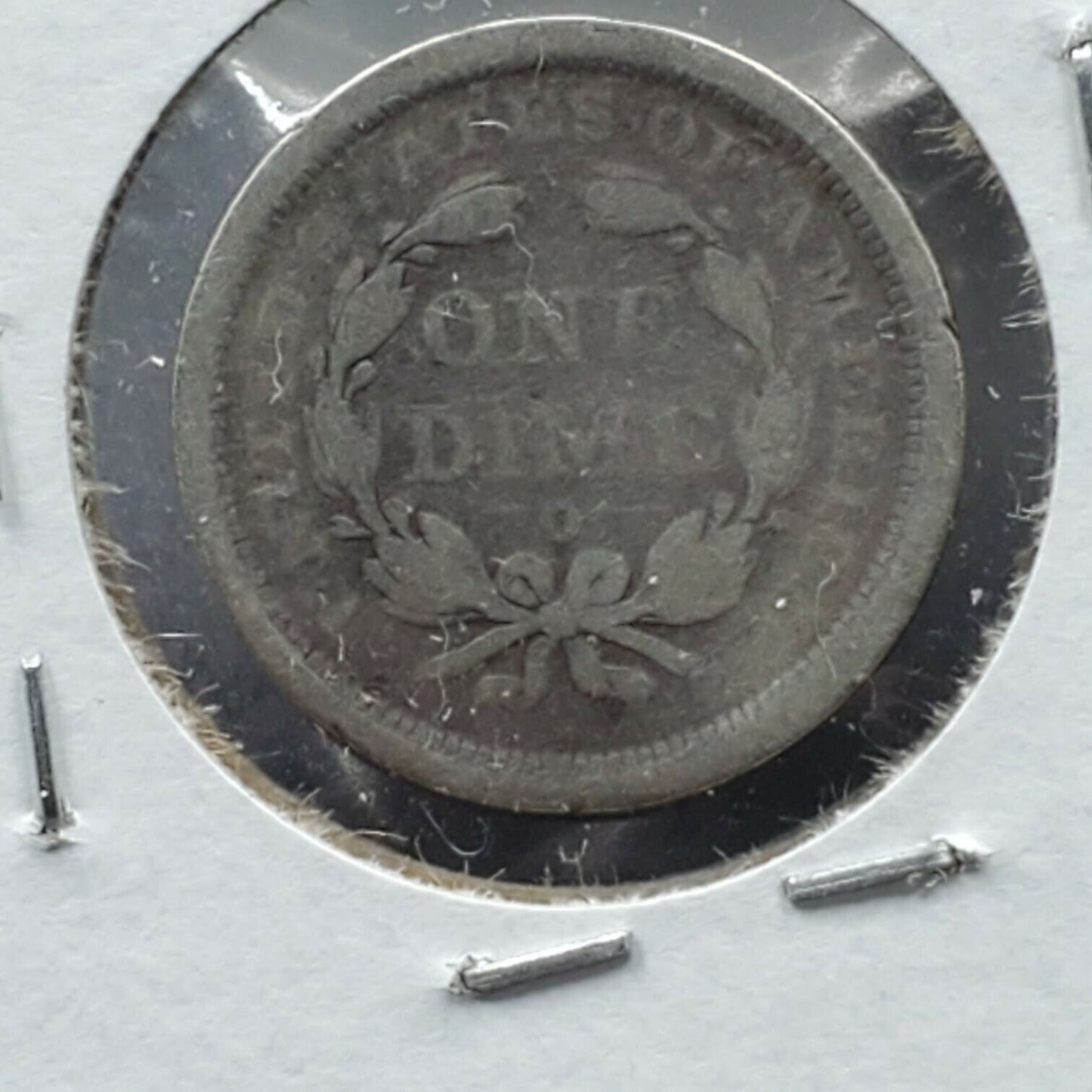 1842 O Liberty Seated Dime Silver Coin VG Very Good Circulated