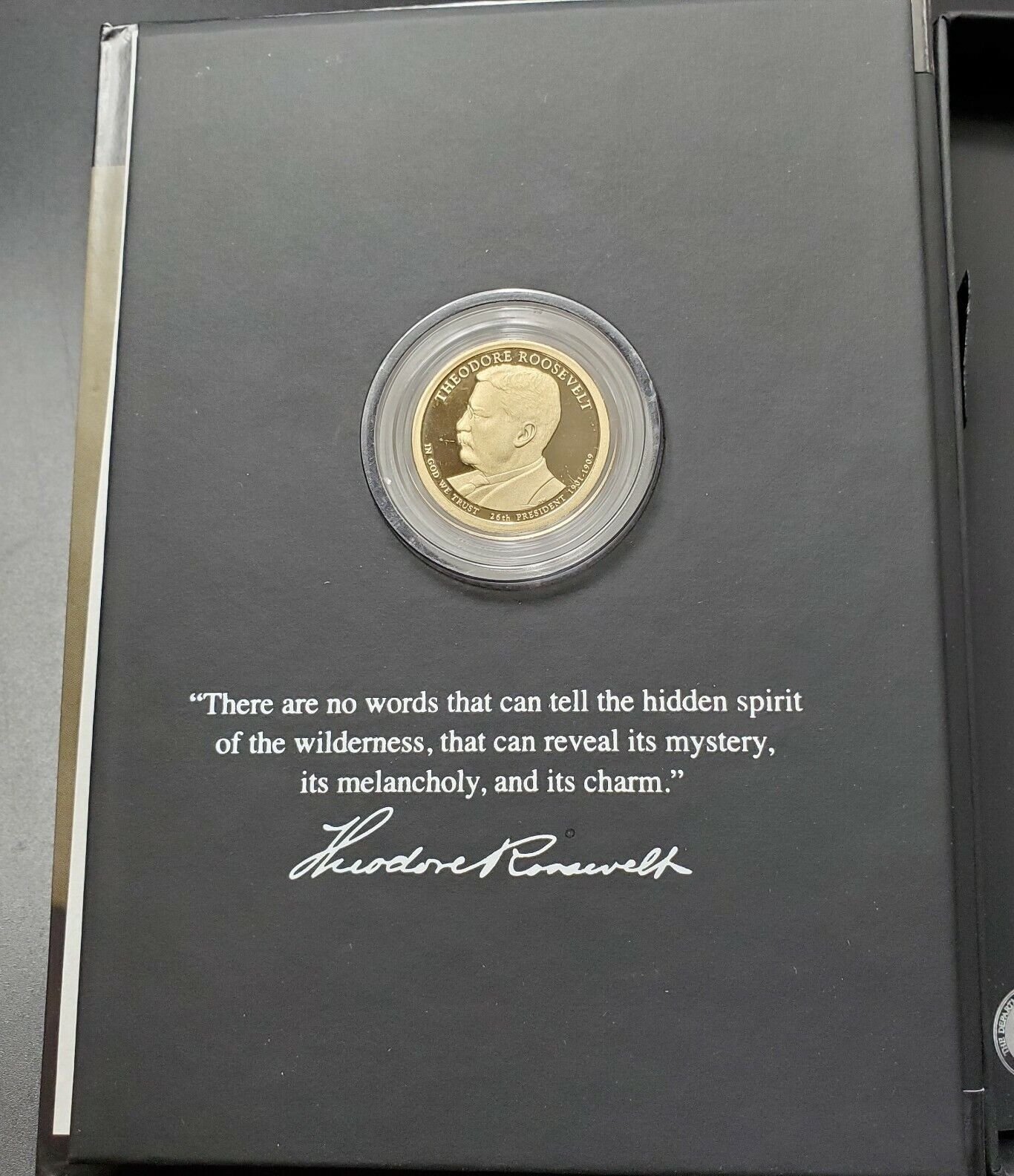 2013 Coin and Chronicles Theodore Teddy Roosevelt Set Coin & Medals OGP