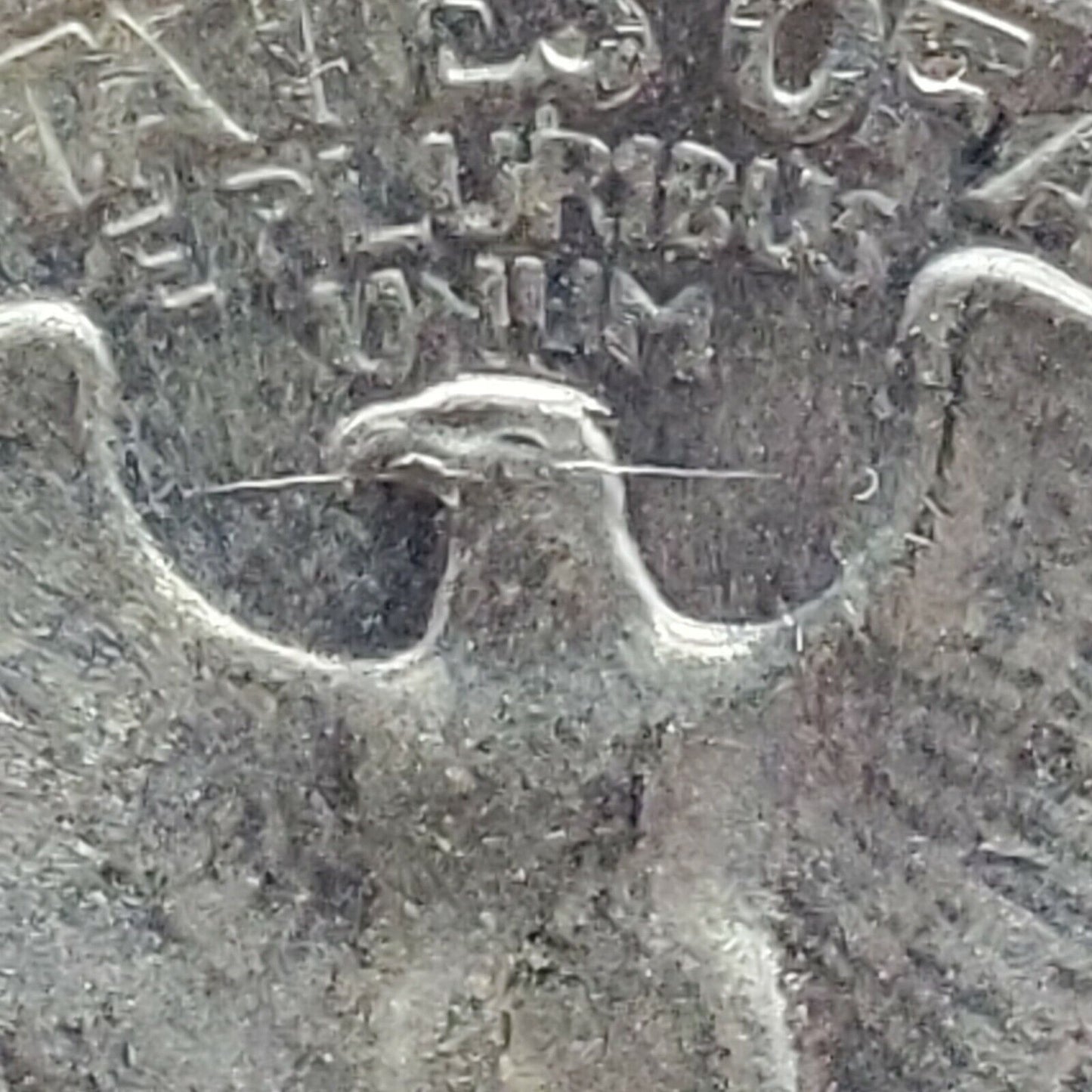 Speared Eagle Head Die Crack 1964 P Silver Washington 25c Quarter Variety CH BU