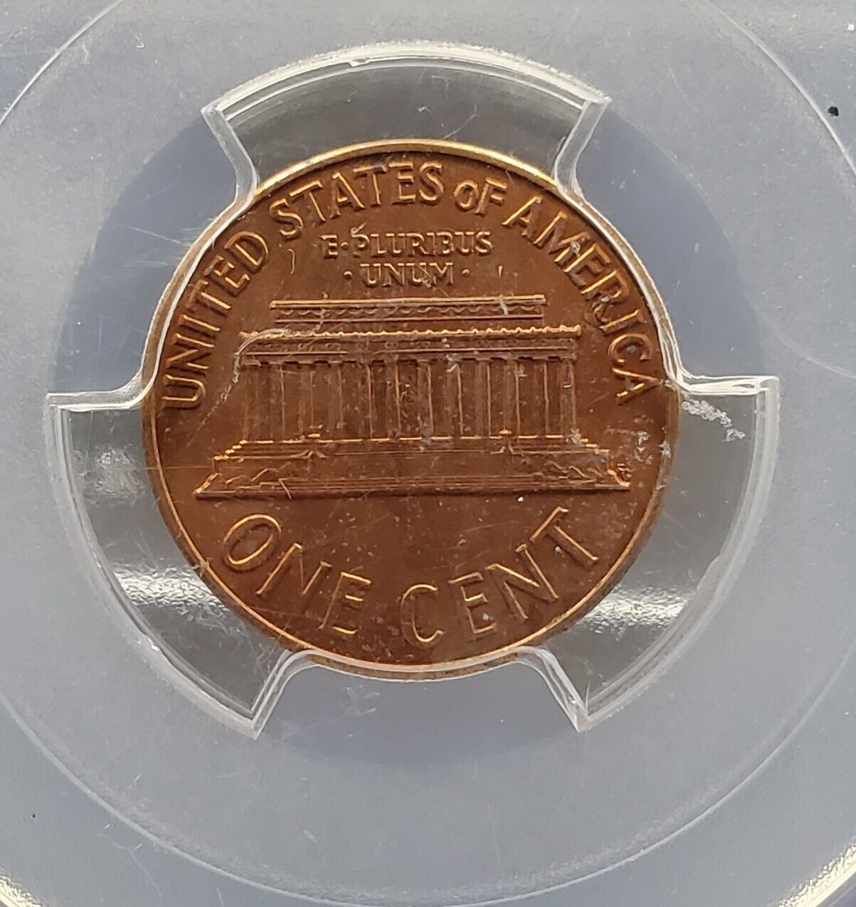 1960 P Lincoln Memorial Cent Penny Coin PCGS MS64RD Small Date Some Toning