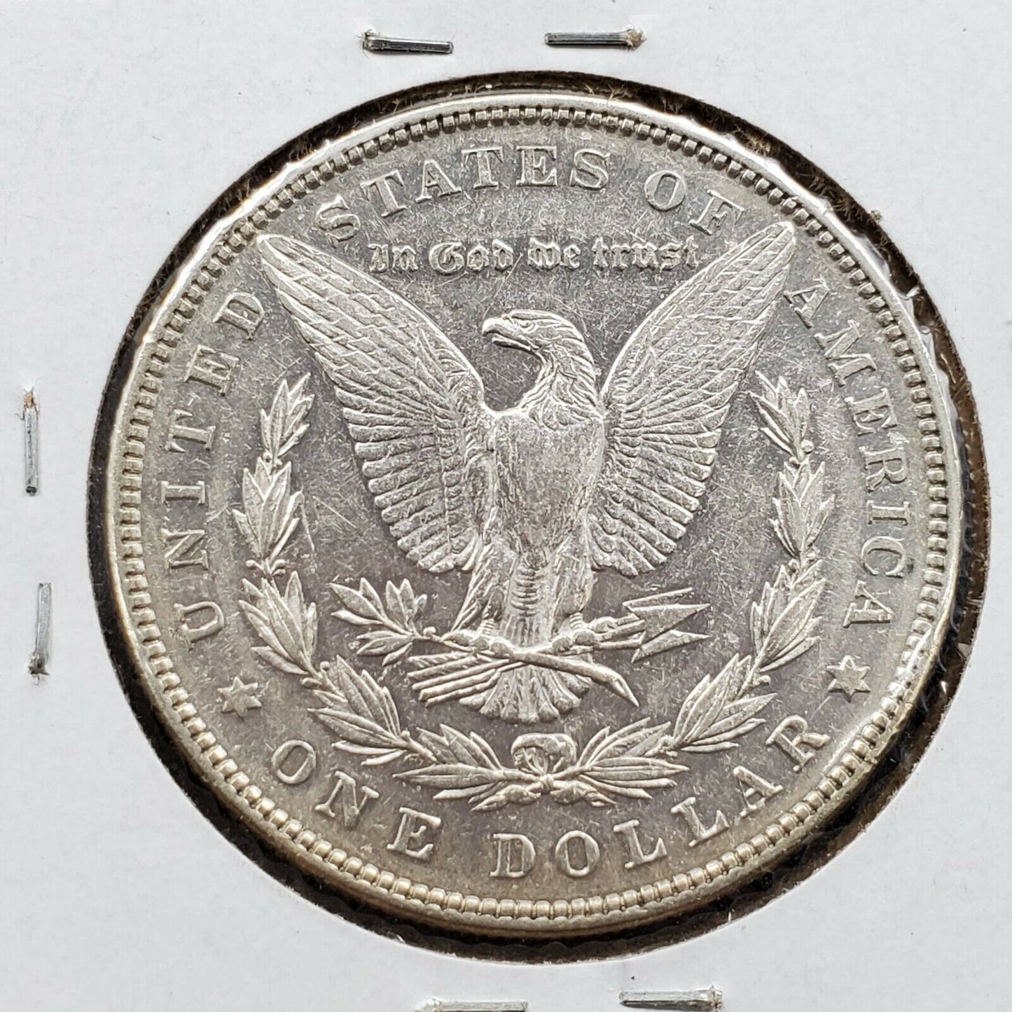 1880 P $1 Morgan Eagle Silver Dollar Coin AU Details Circulated
