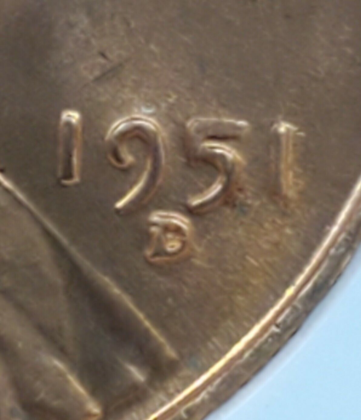 1951 D/S Lincoln Wheat Cent Penny Error ANACS MS63 RD FS-021.5 FS-511 Breen-2202