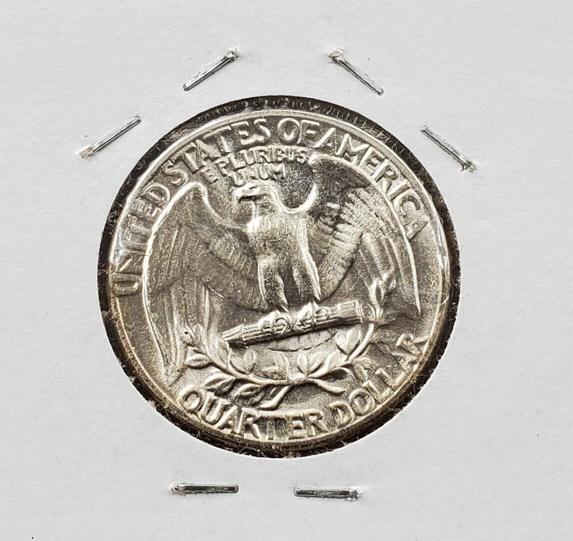 1954 P 25C Washington Quarter Silver Coin Choice / Gem BU UNC