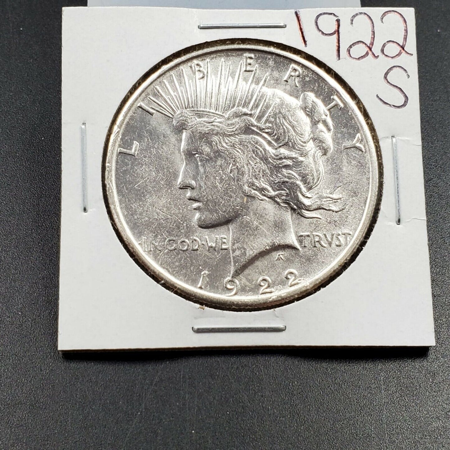 1922 S Peace 90% Silver Eagle Dollar Coin CH AU ABOUT UNC Circulated