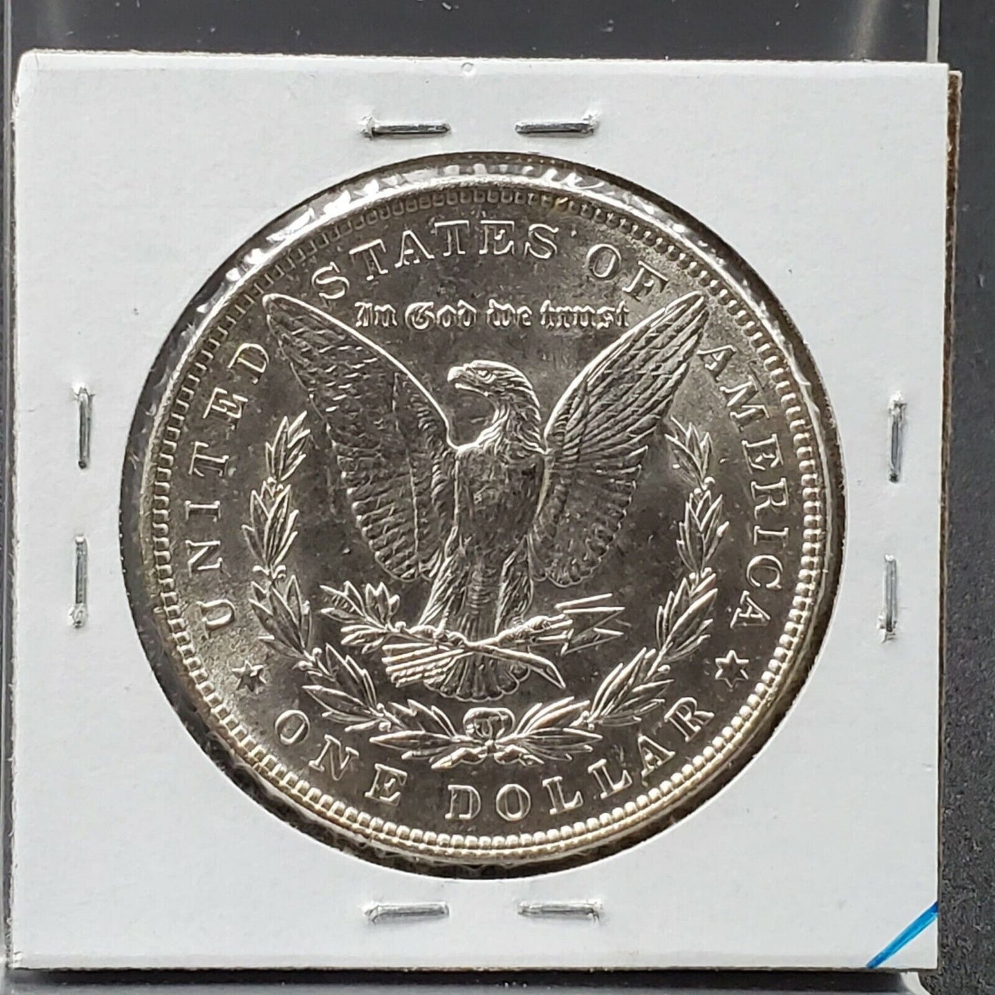 1886 P Morgan Silver Eagle Dollar $1 Coin BU UNC Uncirculated NOT MUCH Toning