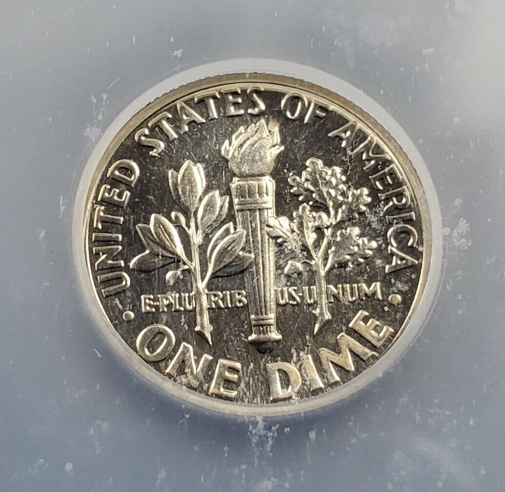 PROOF 1971 DIME PR70 CAMEO PERFECT GRADE ICG ROOSEVELT CLAD COIN