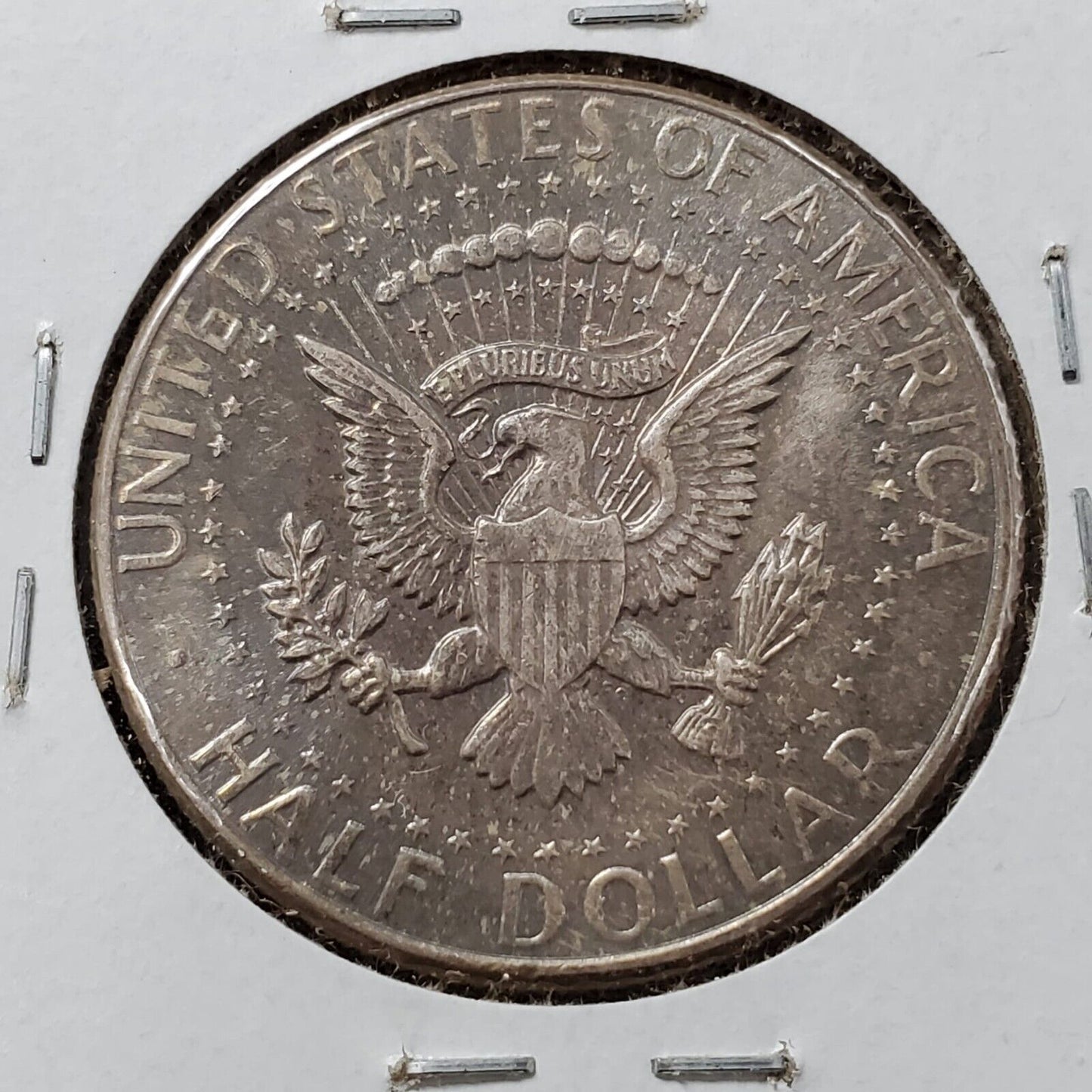 1964 P Kennedy 90% Silver Half Dollar Coin BU UNC Neat Toning Toner