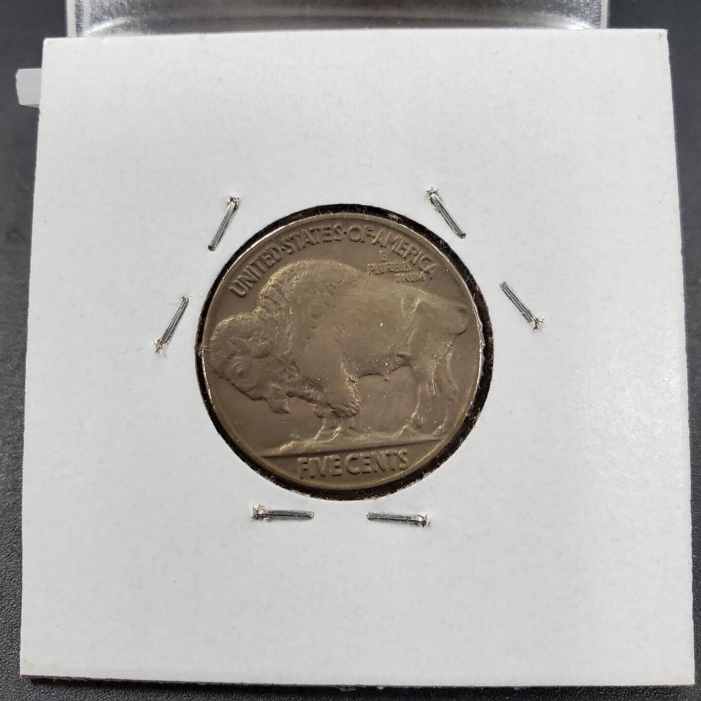 1936 P 5c Buffalo Nickel Coin Nice EF XF Extra Fine neat toning toner