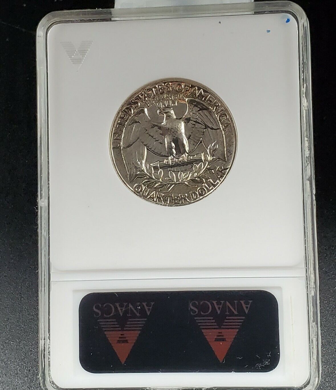 1960 25c Washington Silver Quarter ANACS PF65 FS-022.5 FS-801 DDR Double Die