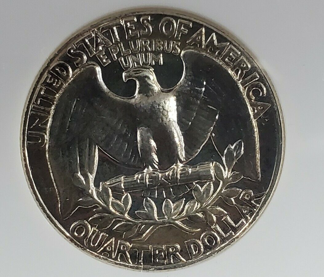 1960 25c Washington Silver Quarter ANACS PF65 FS-022.5 FS-801 DDR Double Die