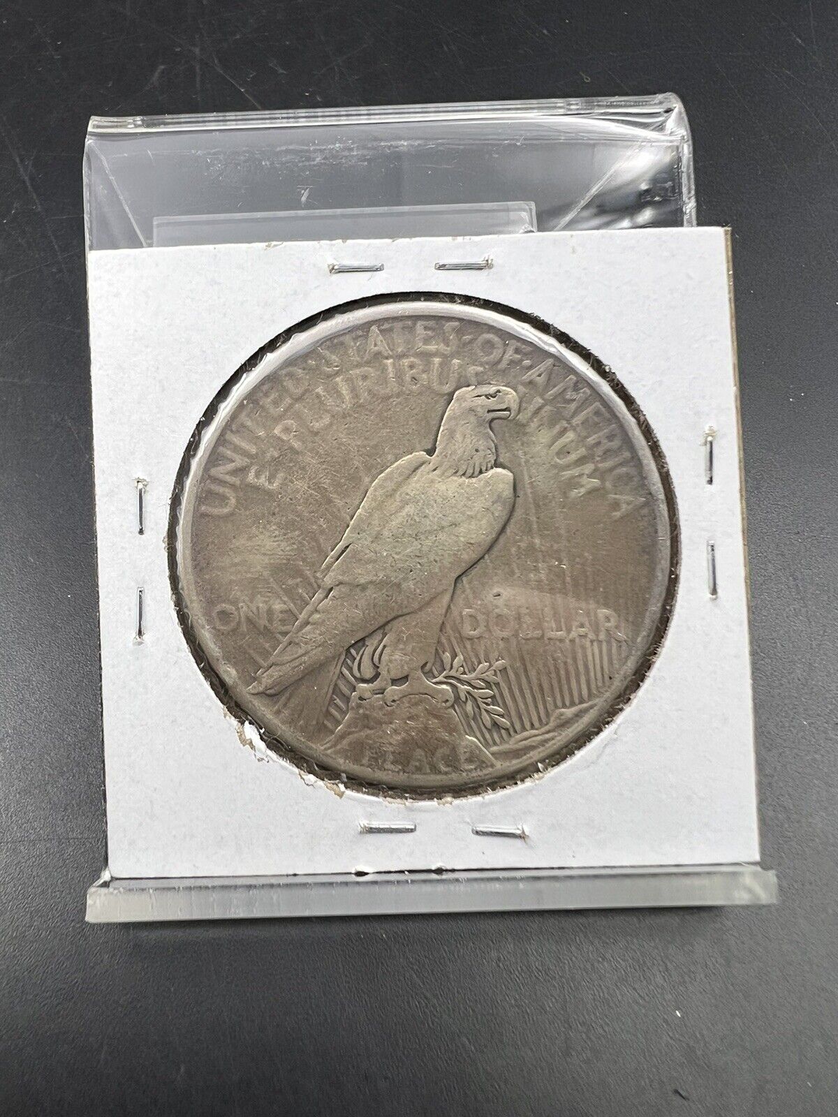 1921 $1 Peace Silver Dollar Coin Choice VG Very Good Circ Key Date High Relief