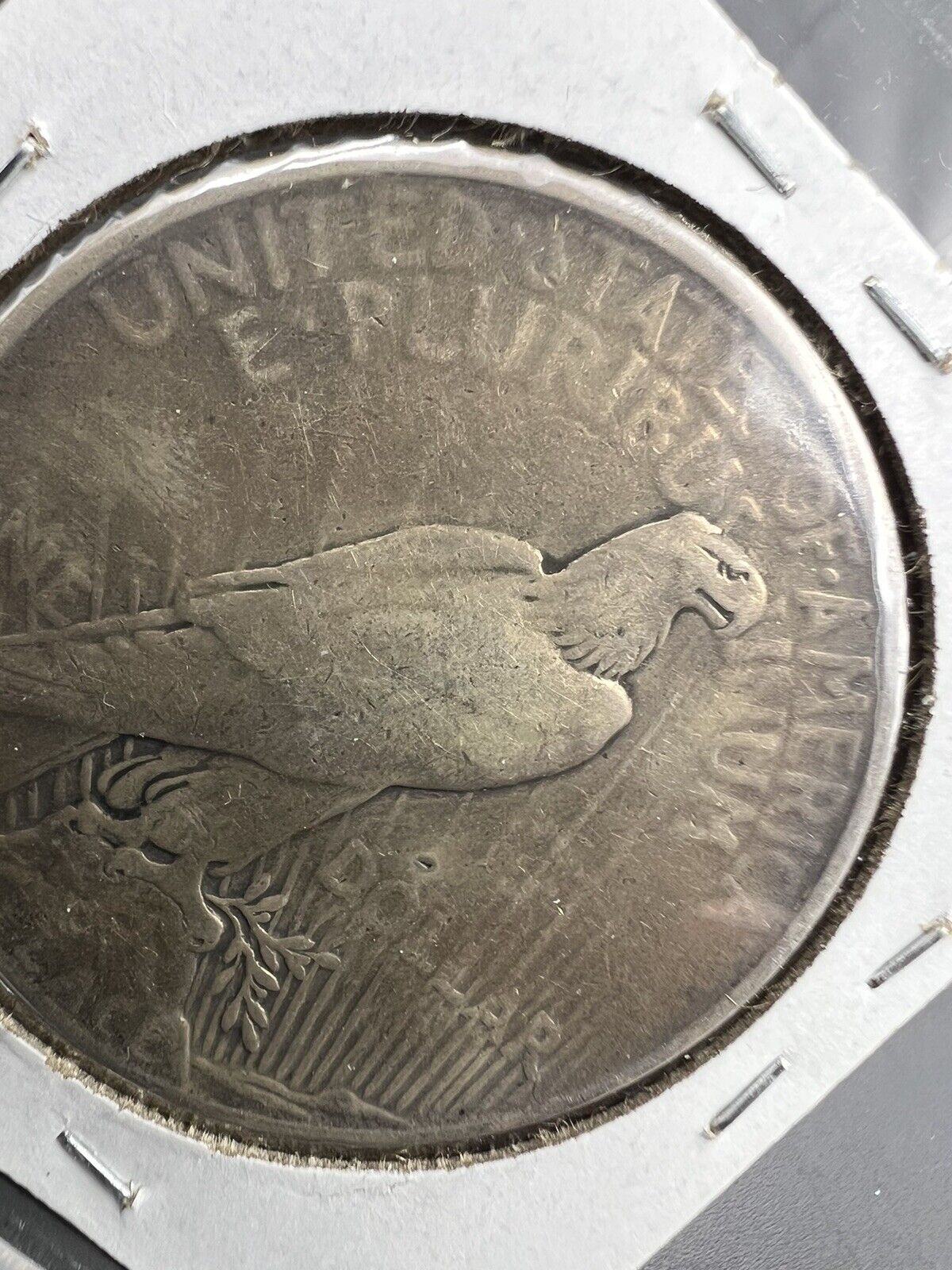 1921 $1 Peace Silver Dollar Coin Choice VG Very Good Circ Key Date High Relief