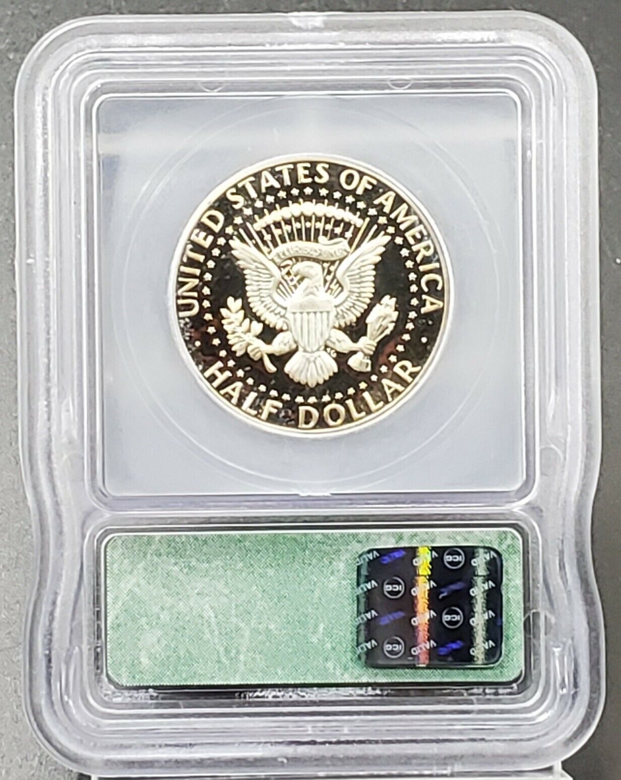 1969 S SILVER KENNEDY HALF DOLLAR ICG PR69 DCAM Deep Cameo Used Holder
