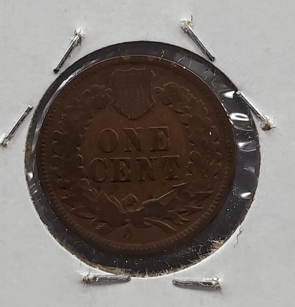 1880 P Indian Head Cent Penny coin 1c Choice Good / VG Very Good